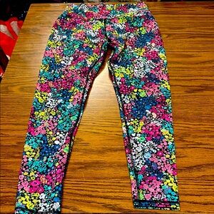 Champion-size-M-floral-leggings